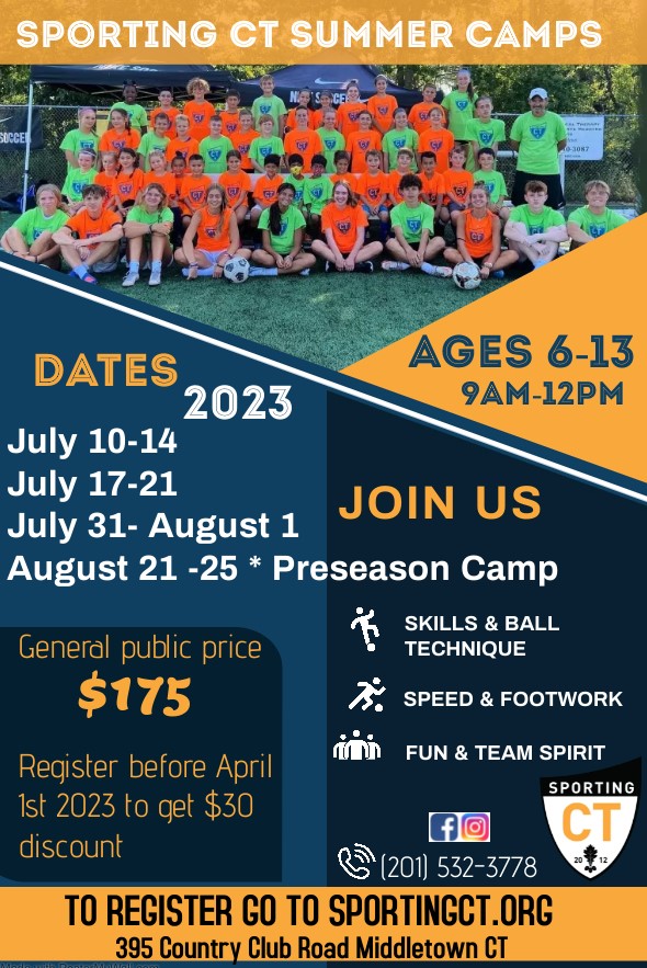 Summer Camps - Sporting CT