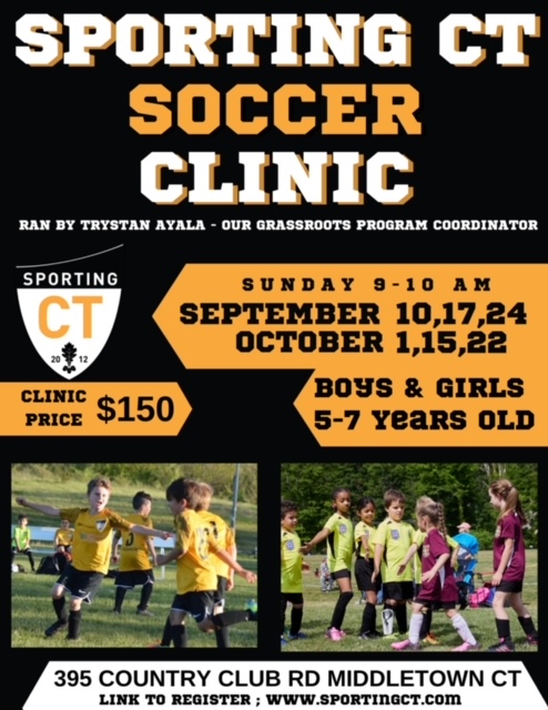 Green Youth Soccer Camp Event Flyer - 1