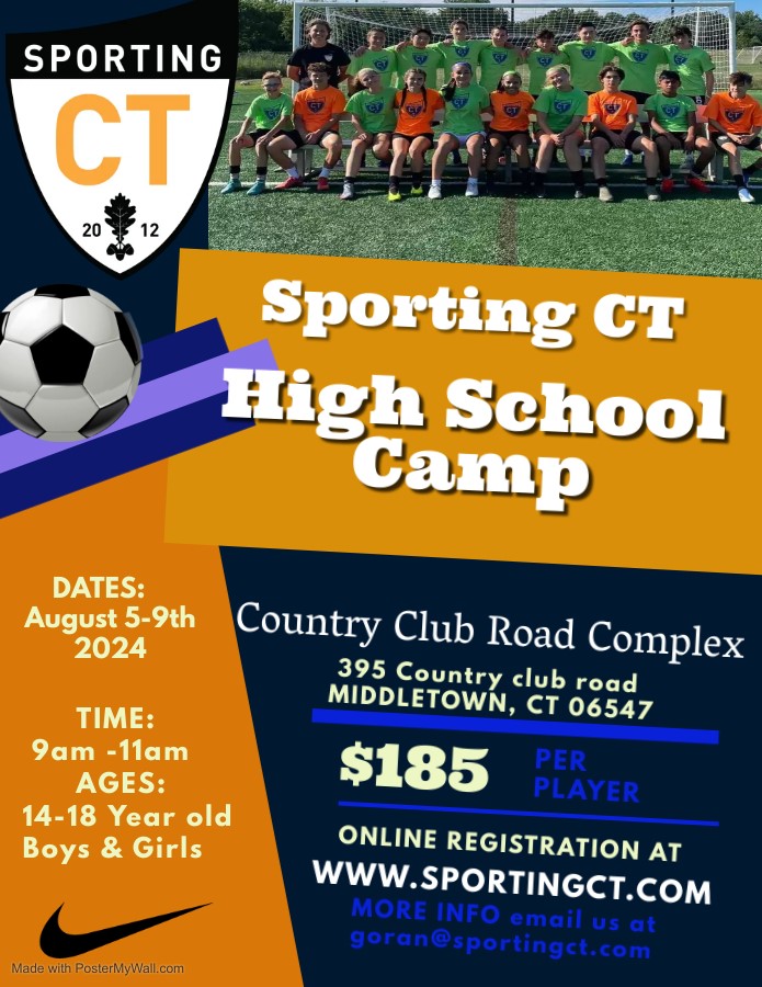 Sporting CT HS Camp 2024