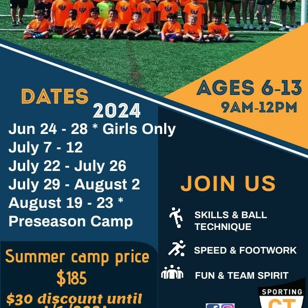 Sporting CT Summer Camps 2024